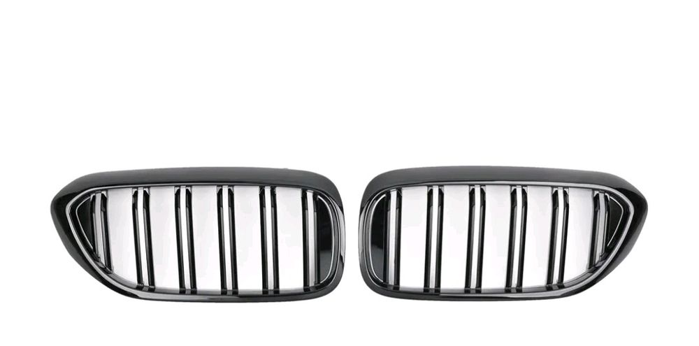 Grilă Dublă / Nari BMW Seria 5 G30 G31 – Negru Lucios