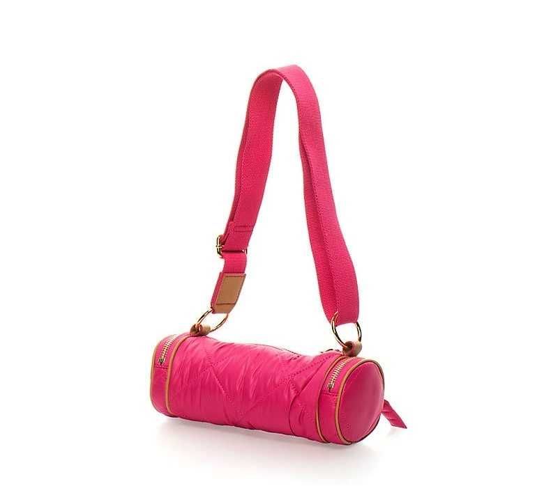%ПРОМО% JUICY COUTURE – Бонбонено розова чанта 13x26x13 см "HOLLYWOOD"