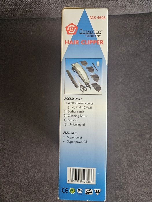 Машинка за подстригване Domotec MS-4603