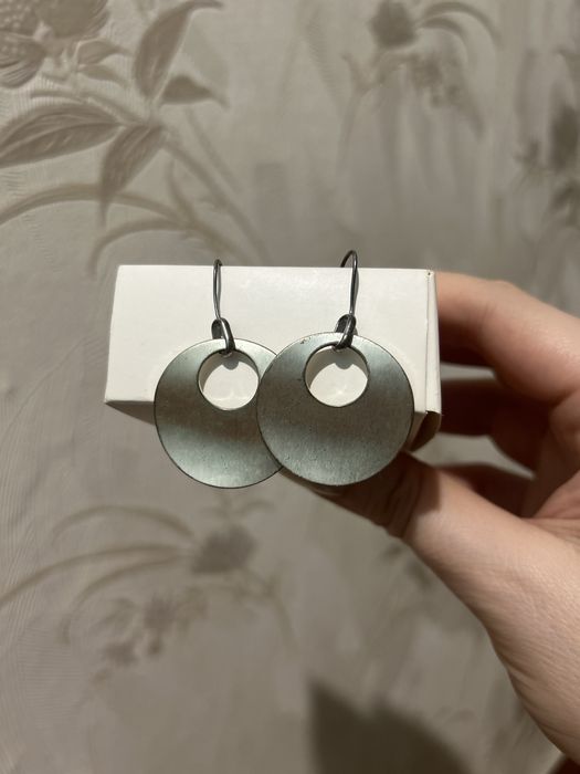 Серьги серебрянные ручной работы