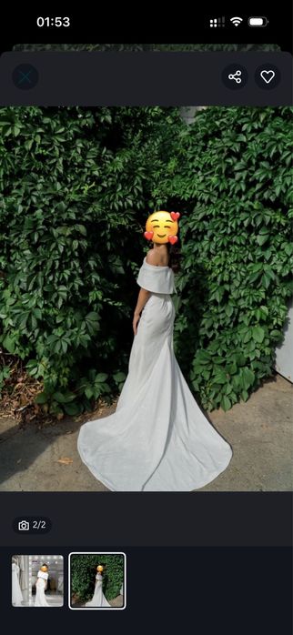 Продам свадебное платье