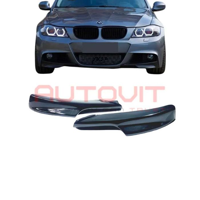 Сплитери GT за предна M Technik броня – BMW E90 / E91 (2009-2012)