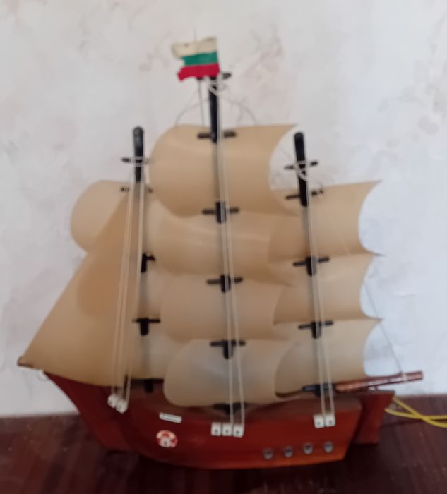 Антикварно корабче нощна лампа