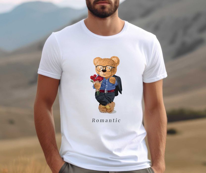 Нови Тениски с МЕЧЕ Teddy Bear, тениски за двойки с мечета