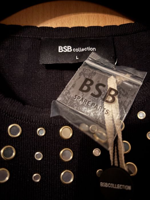 Рокля нова BSB с капси, черна