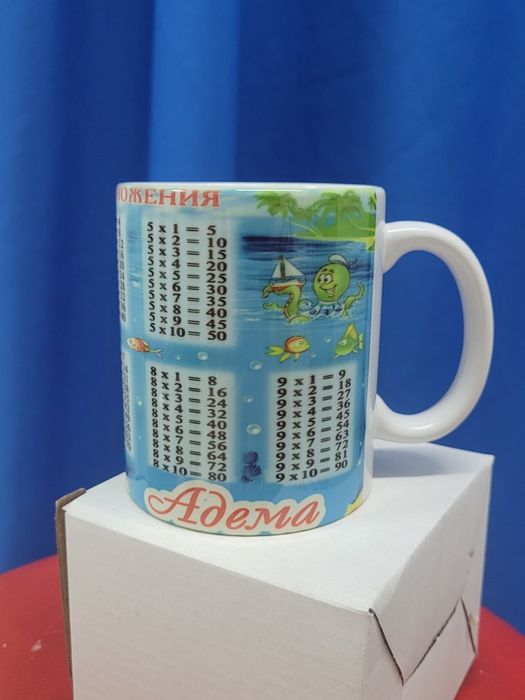 Кружка таблица умножение