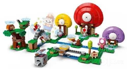 LEGO Super Mario "Погоня за сокровищами Тоада" 71368
