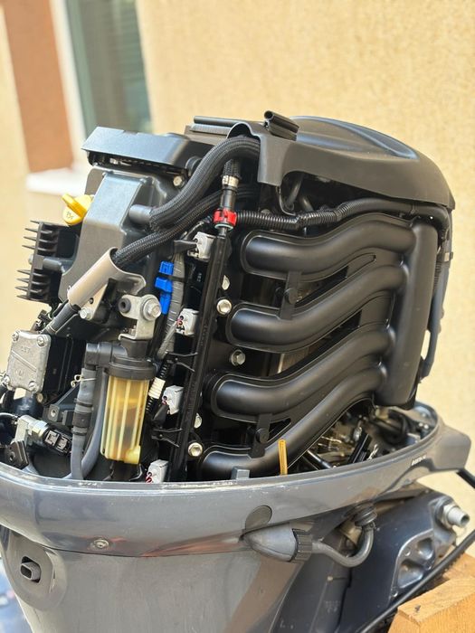 Yamaha 50hp извън бордови двигател четиритактов