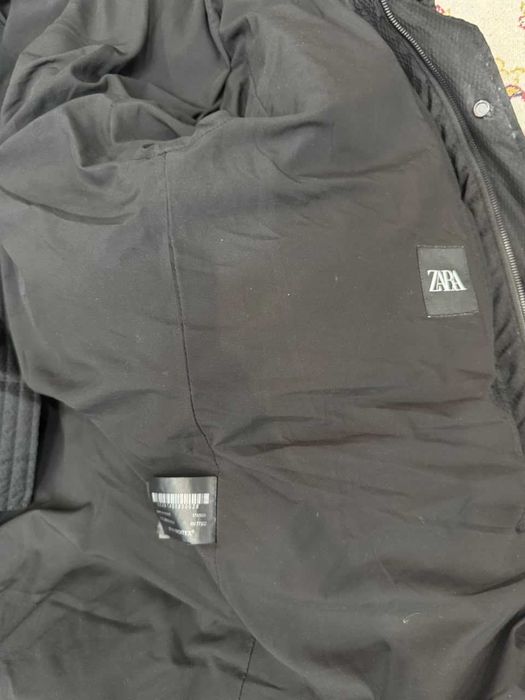 Мужской зимний пуховик ZARA