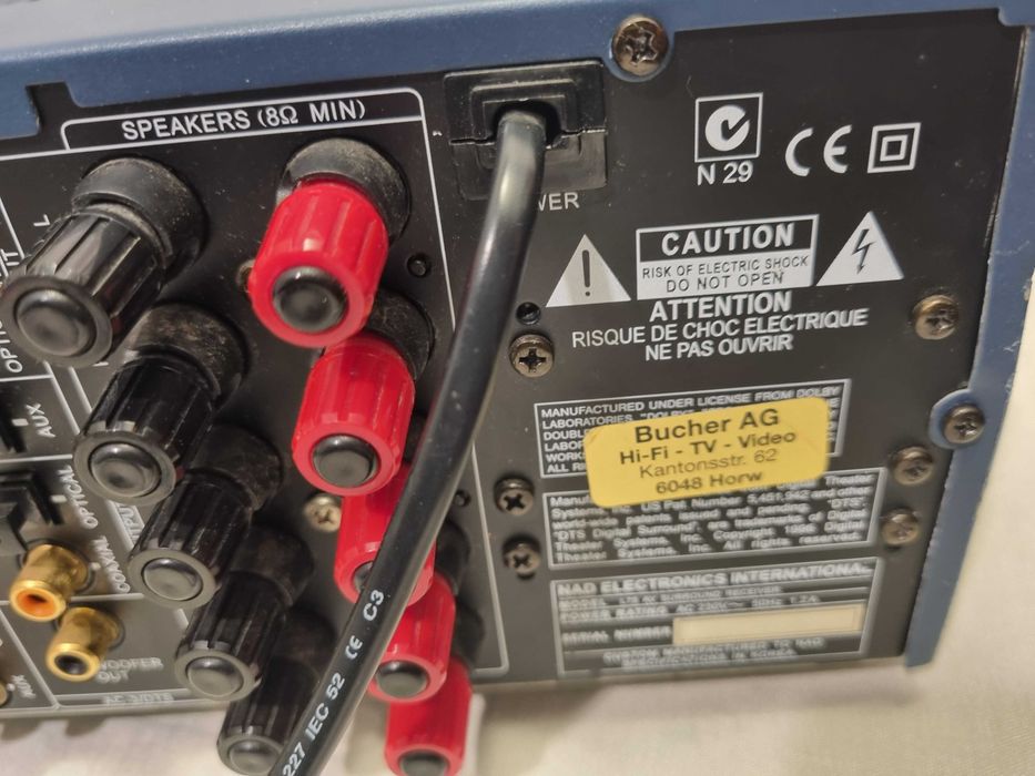 Defect Reciver NAD L75