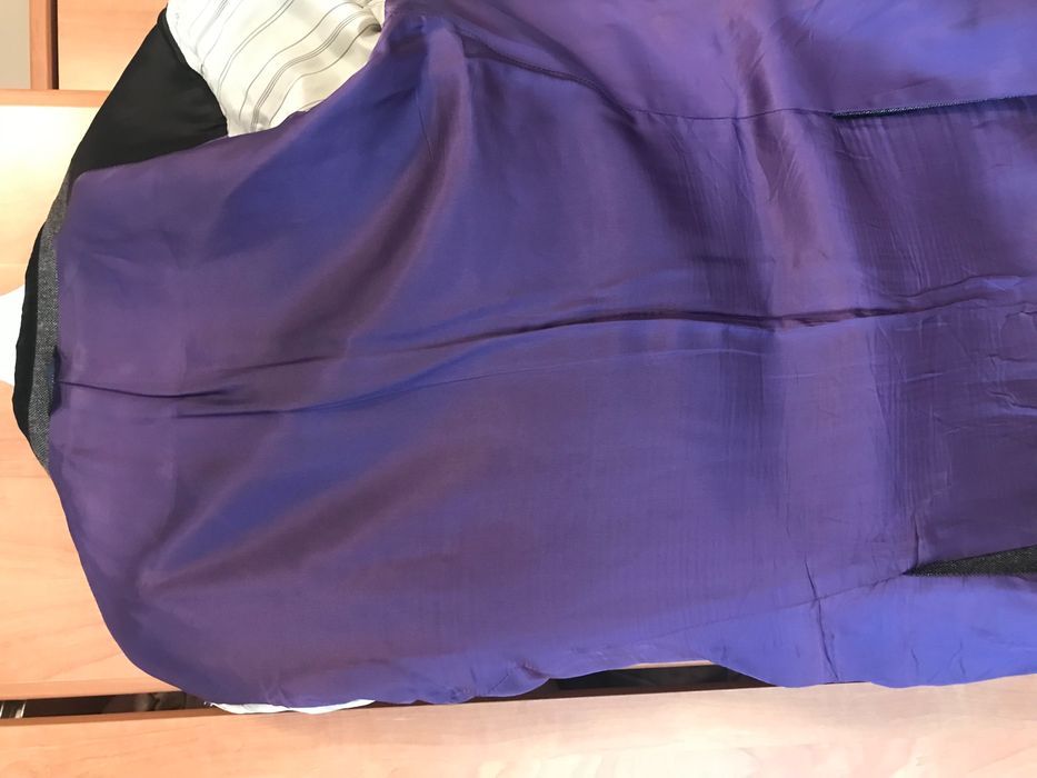 Sacou Paul Smith, lana+ cashmere, gri, marime 48