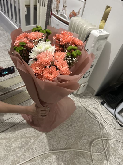 цветы крависые свежие