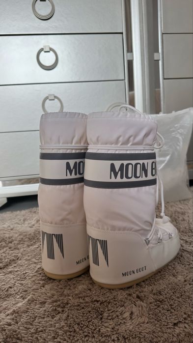 Moon Boot Icon Nylon albe
