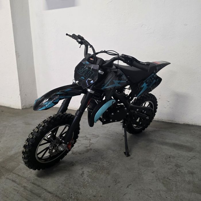 Motocros pentru copii KXD E-Start 49cc 2 timpi Nou adus din Germania