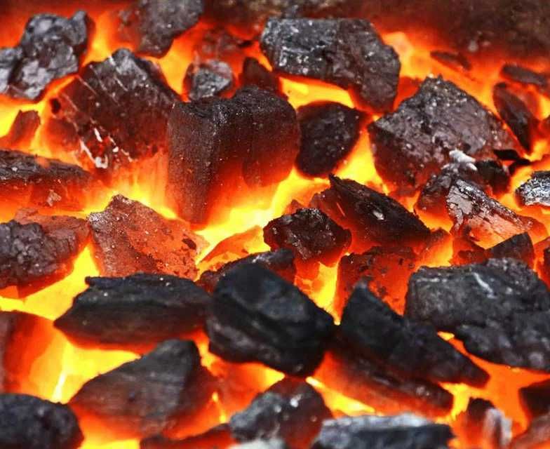 Древесный уголь березовый, качественный для шашлыка