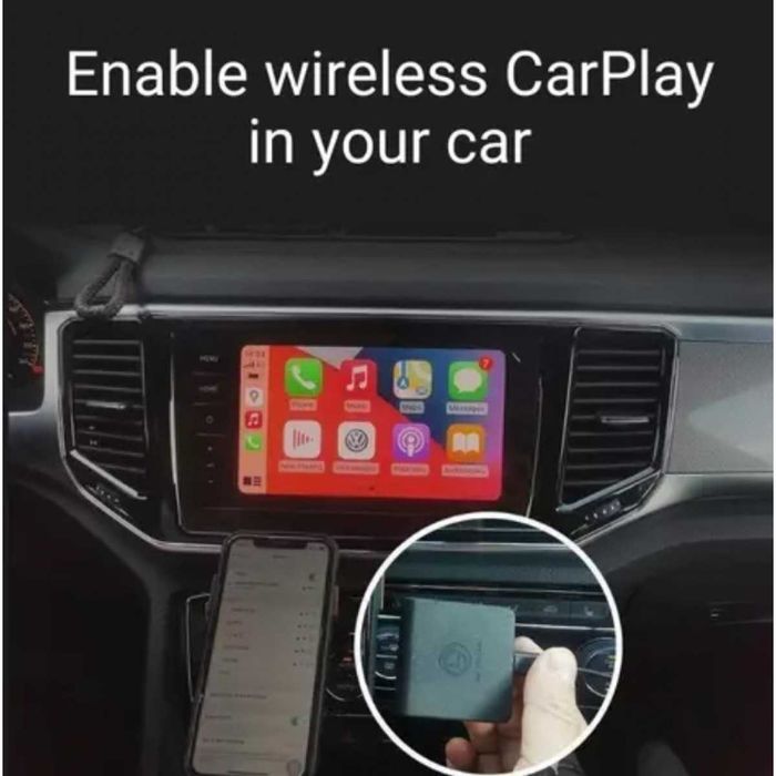Безжичен Android AUTO и Apple CARPLAY USB Adapter (CPAA)