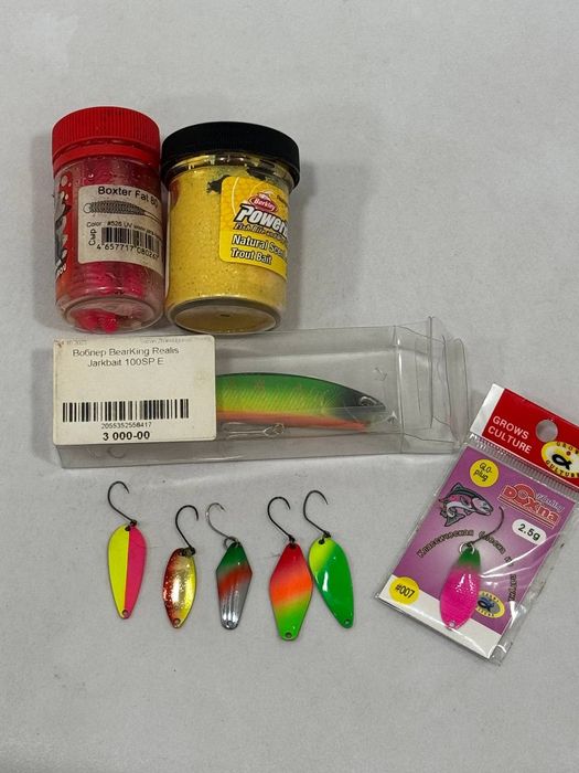 Приманки для ловли форели