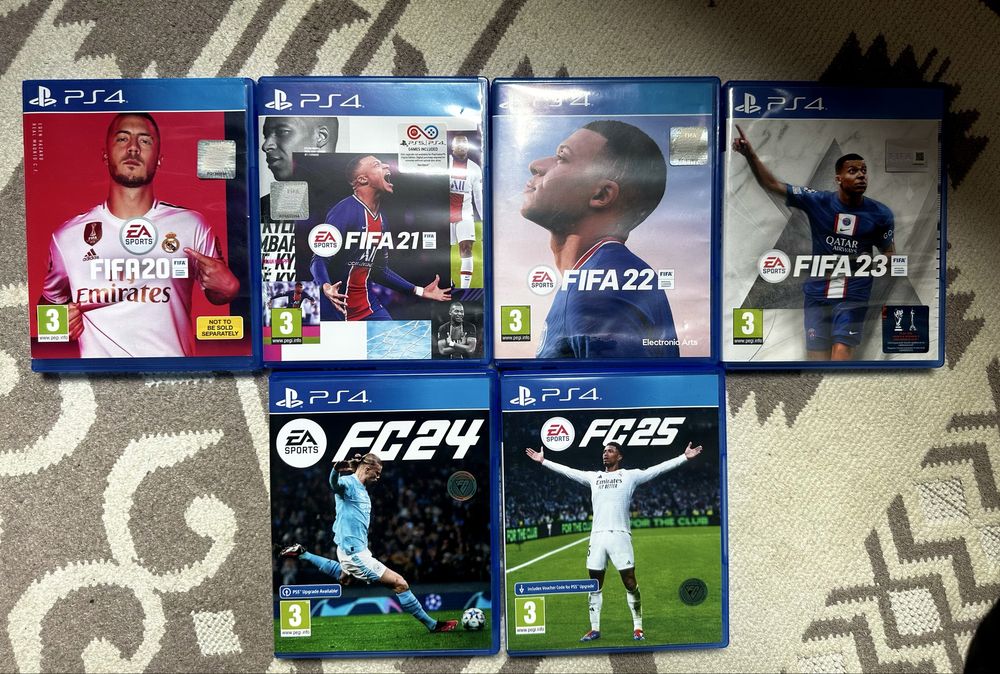 FIFA 2020,2021,2022,2023,2024,2025 за PS4