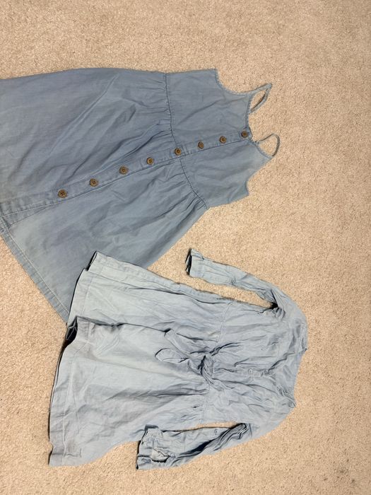 Lot rochii de blugi fetite 5-6 ani