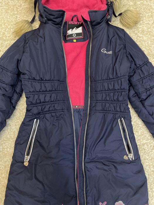 Куртки пуховики для девочек 6-10 лет lenne,gusti,mango