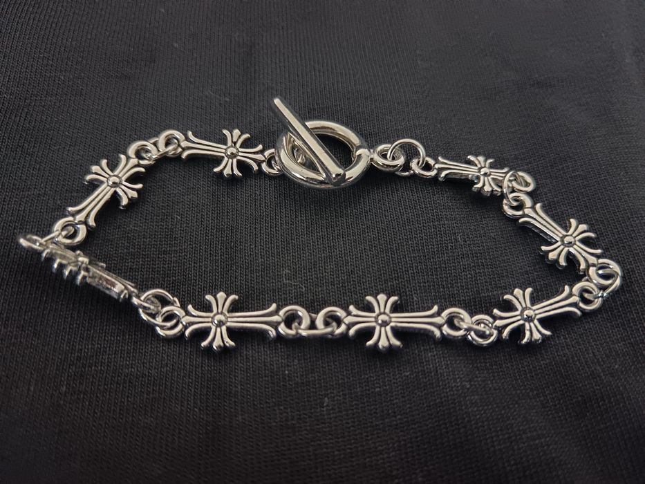 Set brațara + colier chrome hearts