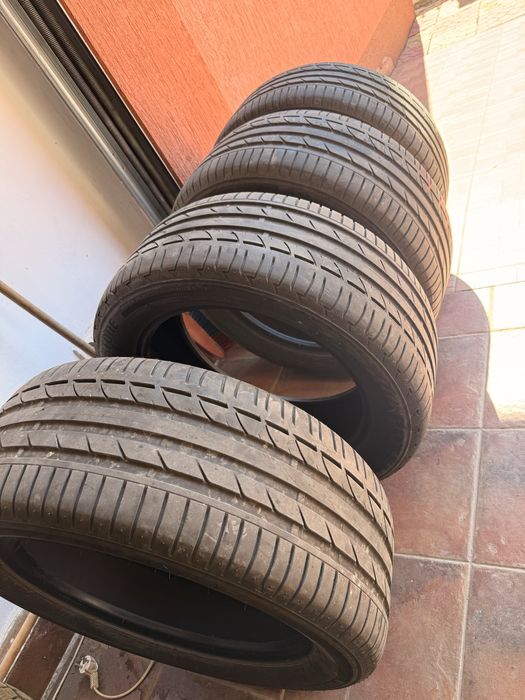 Vand 4 cauciucuri 245.50.18 cu steluta/ VARA