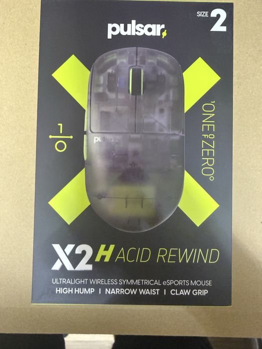 Mouse Pulsar Wireless X2H Acid Rewind Edition Gaming