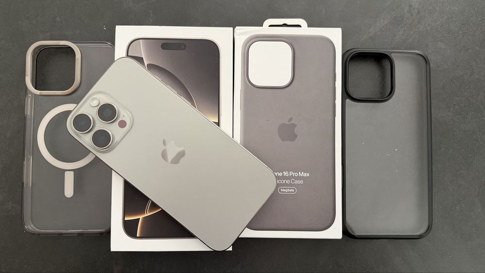 iPhone 16 Pro Max, Natural Titanium, 256 GB, Neverlocked