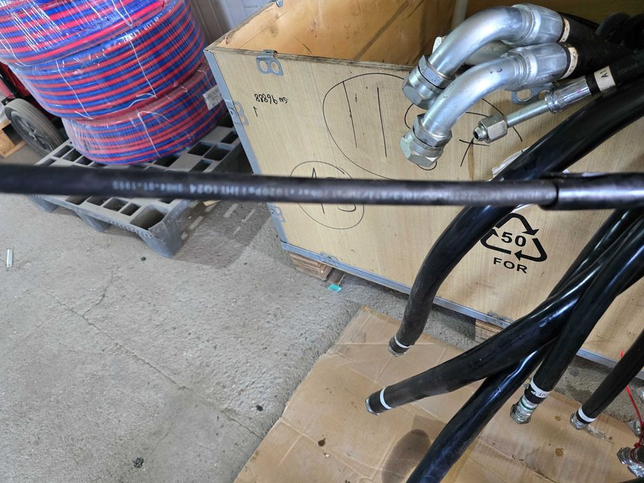 Furtun Hidraulic Sumitomo Riko 3/8" - 1.5m - 70 Bar - NOU - Sertizat Fabrica