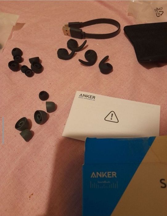 set cauciucuri schimb casti anker nou incarcator