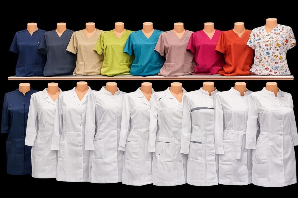 Медицинский халат костюм Tibbiy xalat kostyum