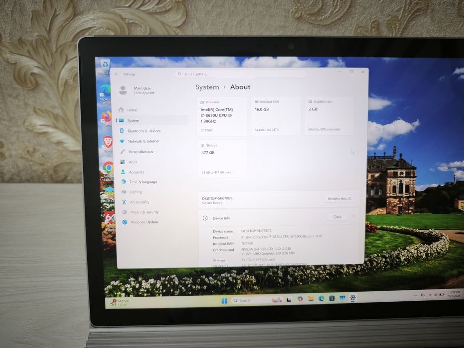 Microsoft Surface Book 2