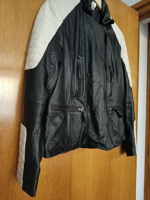Geaca piele moto marimea 42