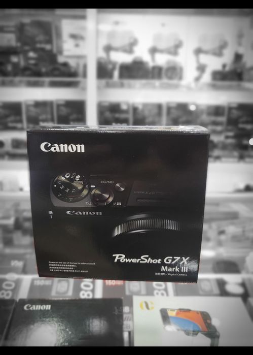 Фотоаппарат санон G7 mark3 янги халол насияга.