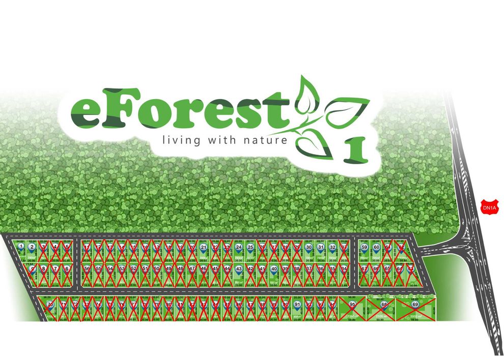 Teren intravilan Crevedia – loturi de teren lângă Pădurea Lucianca, eForest