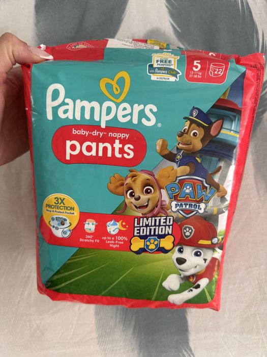 Pampers pants 5  paw patrol limited edition