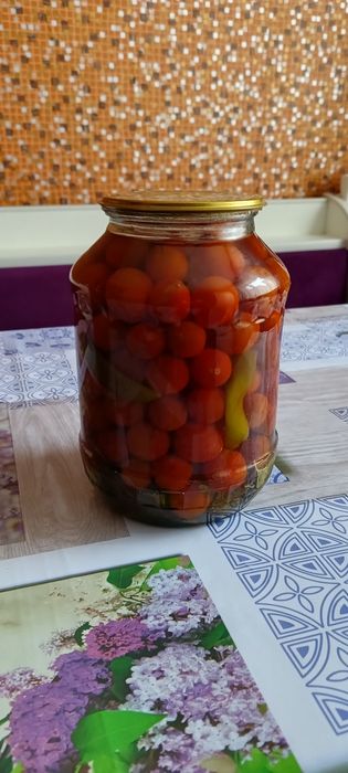 Помидоры Черри. Солёные.