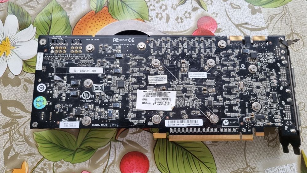 Placa video RARA msi geforce 8800 ultra