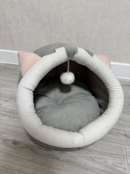 Домик для кота теплый