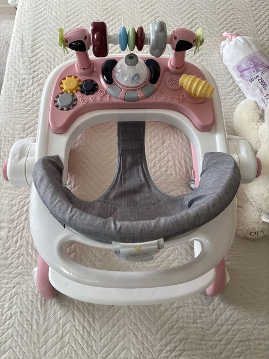 Проходилка/ уокър 2в1 Cangaroo Fiesta