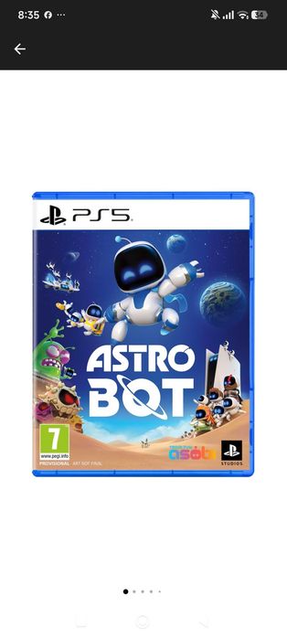 Astro Bot joc PS5 cumpărat nou luna trecută