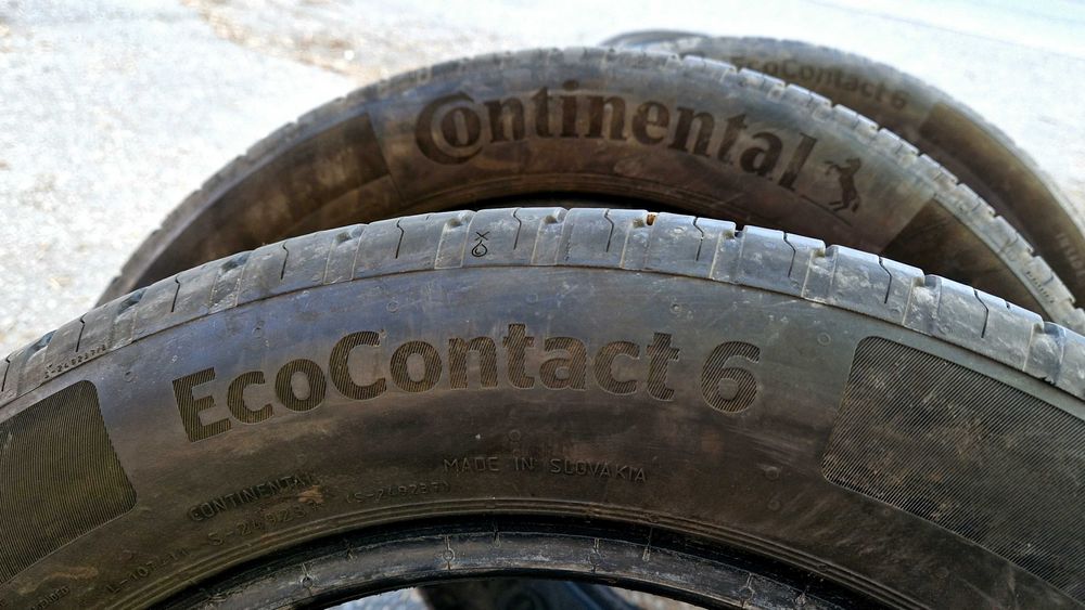 4бр 205/55/16 летни гуми Continental EcoContact 6. Континентал