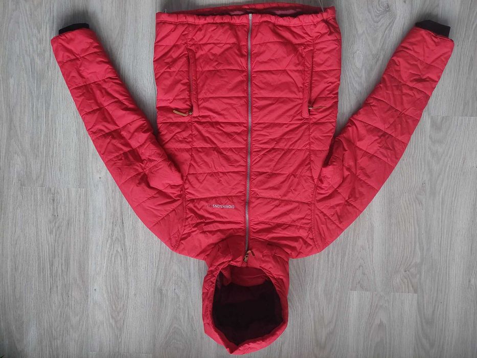 Didriksons пухено пухенка подплатено яке с качулка за планина туризъм