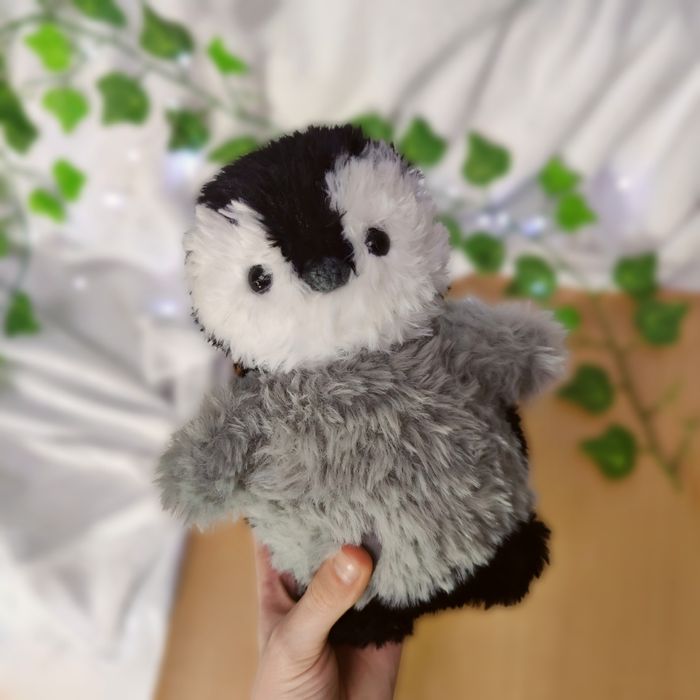 Подарок/Вязаная игрушка пингвин