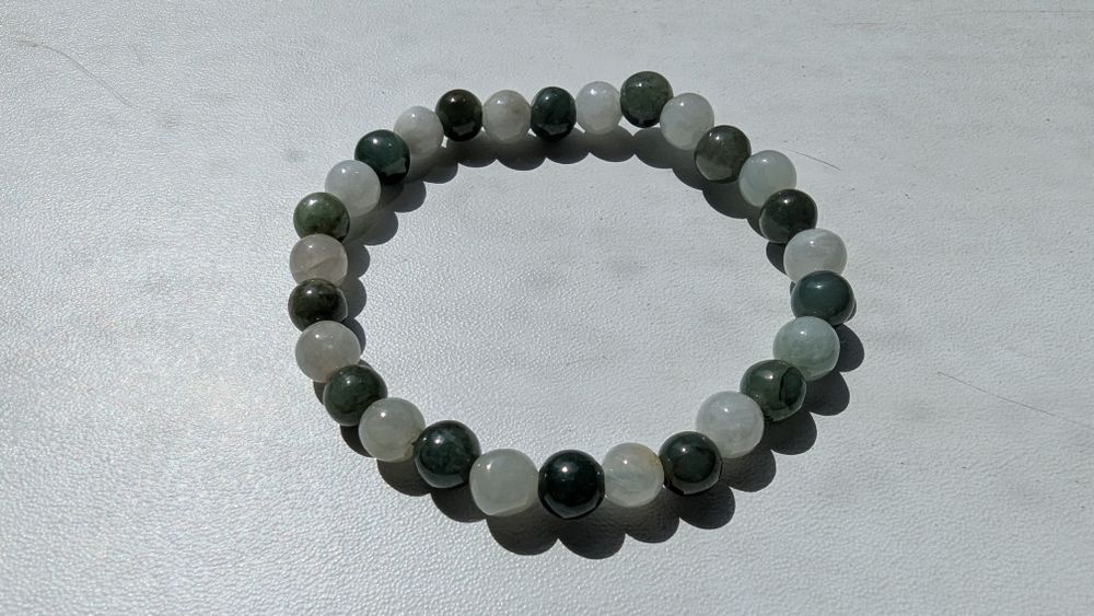 Ожерелье и браслет из Мьянмы