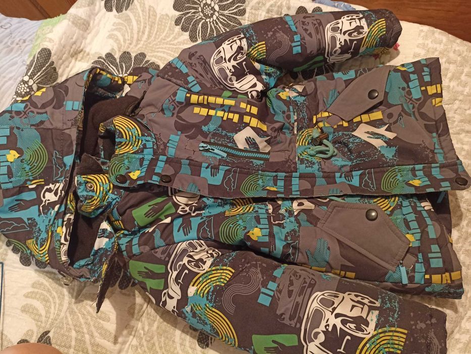 Детская куртка со штанами Зима