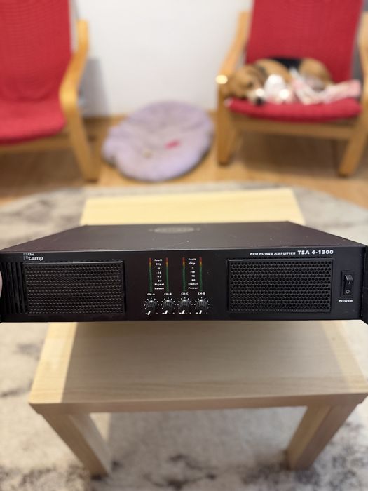 Amplificator / Stație the t.amp TSA 4-1300 (4 canale) - Putere mare