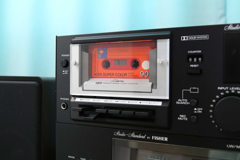 Fisher RS-3030 receiver si CR-4130 casetofon complet revizuite.