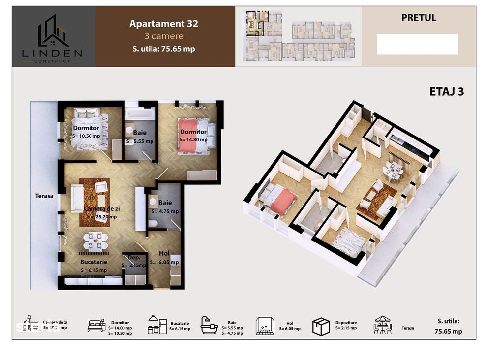 Linden Residence str Gheorghe Baritiu 29-31
