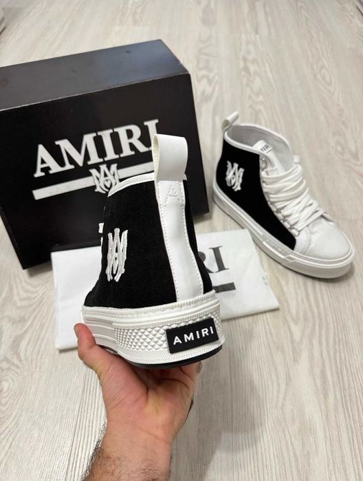 Amiri High Top Black&White